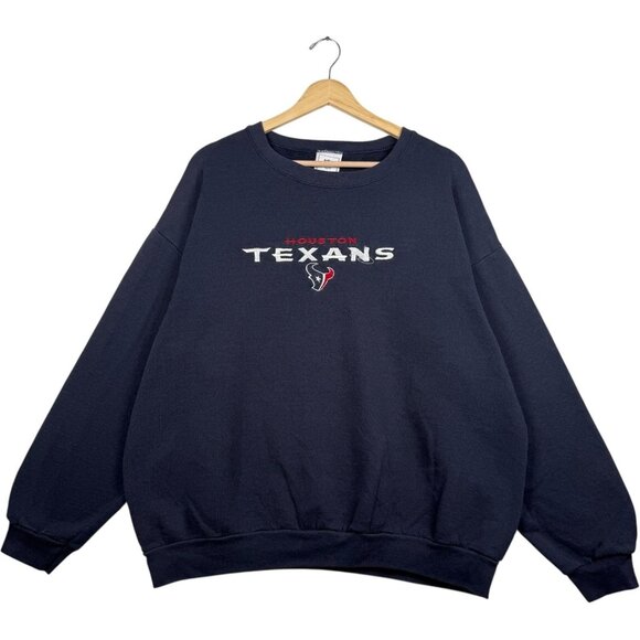 Tops - Vintage Houston Texans Football Sweatshirt, Retro Houston Football NFL Shirt Tee